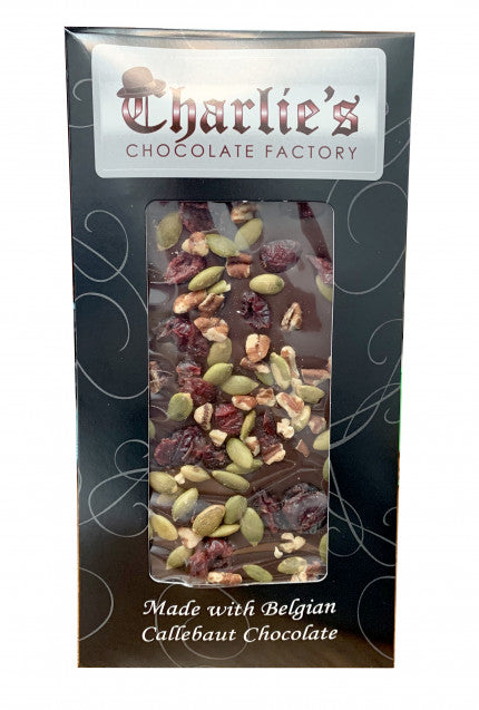 Charlie's Dark Chocolate Trail Mix Bar