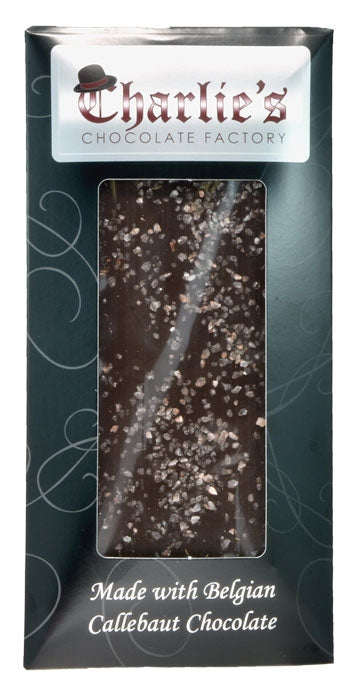Charlie's Dark Chocolate Sea Salt Bar