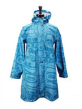 Raven Transforming Rain Coat - Turquoise