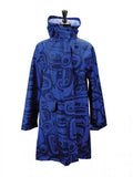 Raven Transforming Rain Coat - Dark Blue
