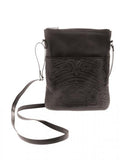 Bear Box Solo Bag | Black Deerskin