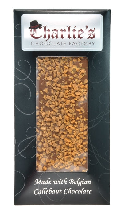 Charlie's Milk Chocolate Toffee Bits Bar
