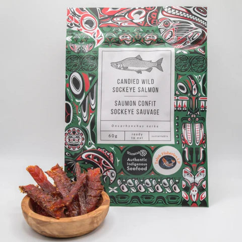 Candied Wild Sockeye Salmon