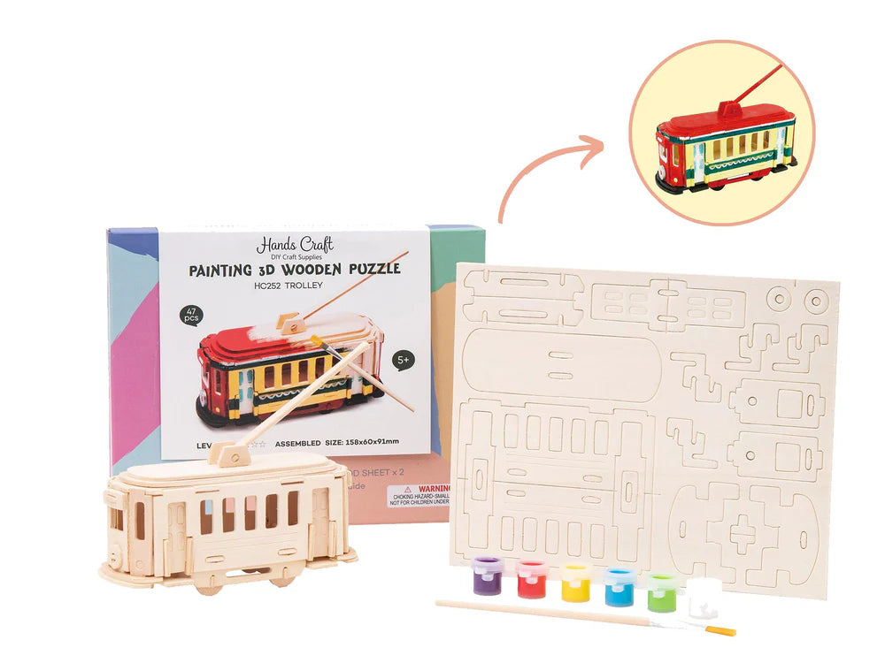 3D Puzzle Streetcar
