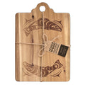 Acacia Wood Serving Board | Salmon