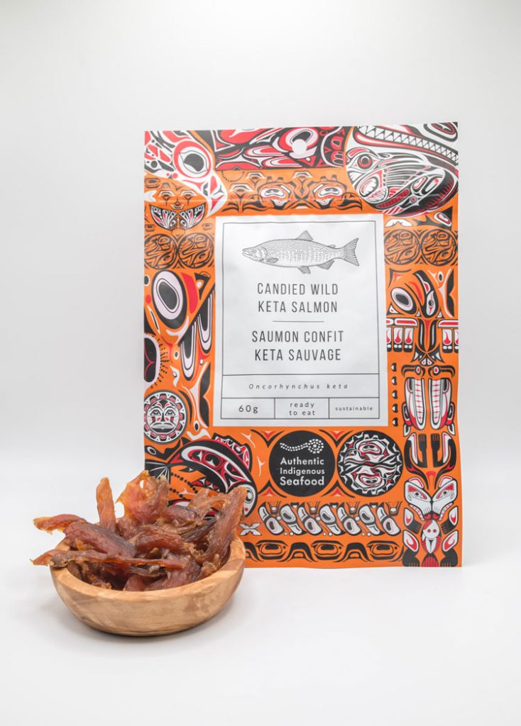 Candied Wild Keta Salmon