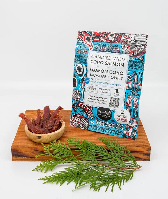 Candied Wild Coho Salmon