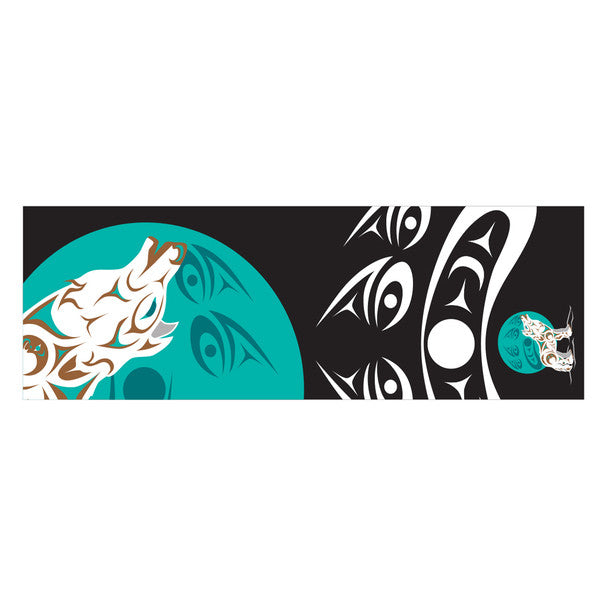 Eco Scarf - Howling Wolf - Darrell Thorne