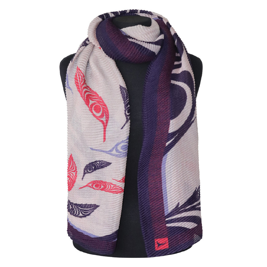 Eco Scarf - Feathers - Simone Diamond