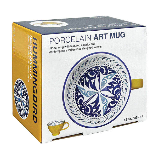 Hummingbird Art Mug
