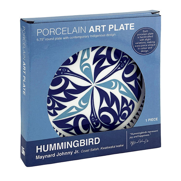 Hummingbird Art Plate