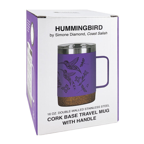 Travel Mug - Hummingbird