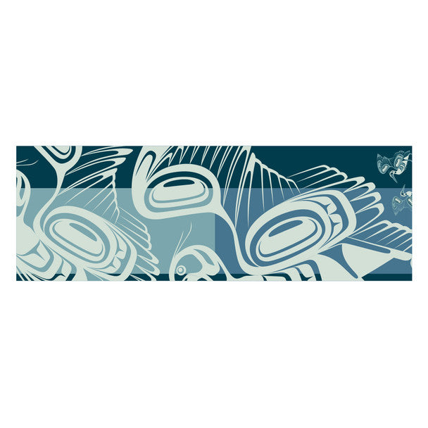 Eco Scarf - Blue Heron - Paul Windsor
