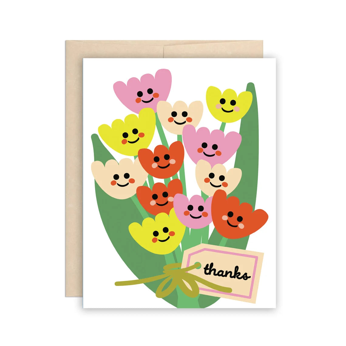 Card | Tulip Bouquet Thank You