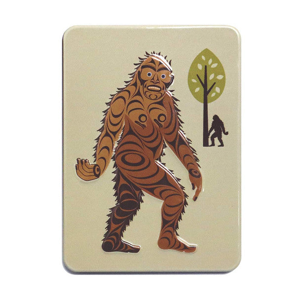 Embossed Metal Magnet | Sasquatch
