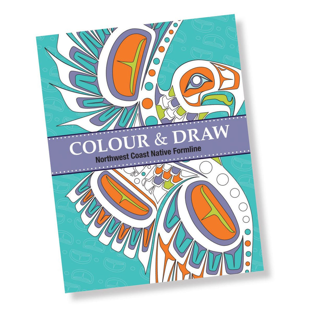 Colouring Book | Colour & Draw Northwest Coast Native Formline