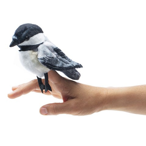 Finger Puppet | Mini Chickadee