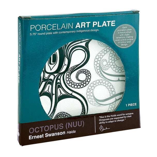Octopus Art Plate