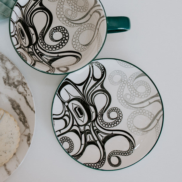 Octopus Art Plate