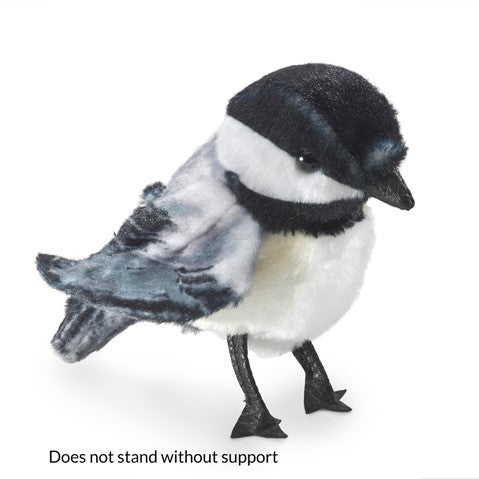 Finger Puppet | Mini Chickadee