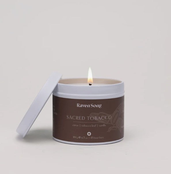 Ravensong Candle | Sacred Tobacco