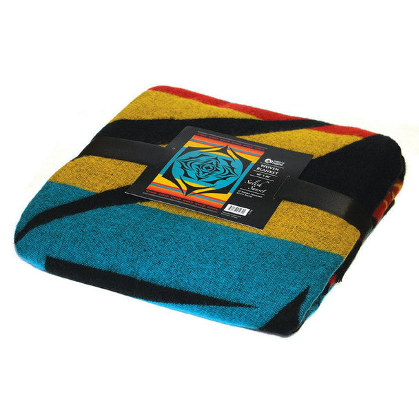 Woven Blanket - Salish Sunset - Simone Diamond
