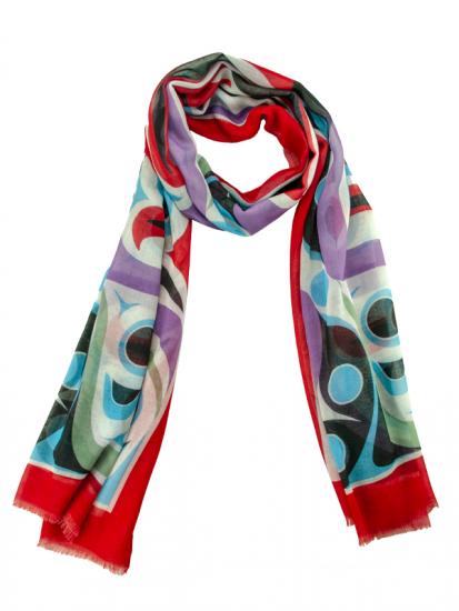 Salmon Shawl Red - Jim Charlie