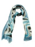 Salmon Shawl Turquoise - Jim Charlie