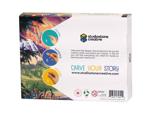Soapstone Carving Kit - Eagle