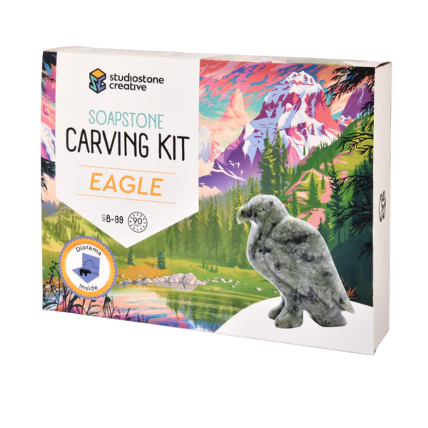 Soapstone Carving Kit - Eagle