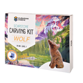 Soapstone Carving Kit - Wolf