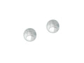Silver Pewter Earrings - Air