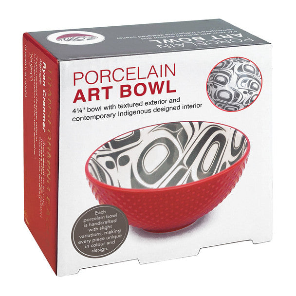 Transforming Eagle Art Bowl- sm