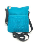 Bear Box Solo Bag - Turquoise Deerskin